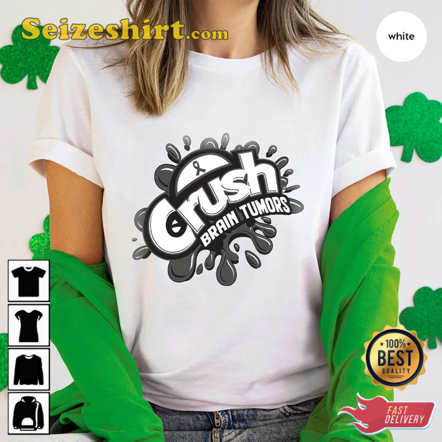 Brain Tumor Crush Graphic T-Shirt Brain Tumor Crush Graphic T-Shirt