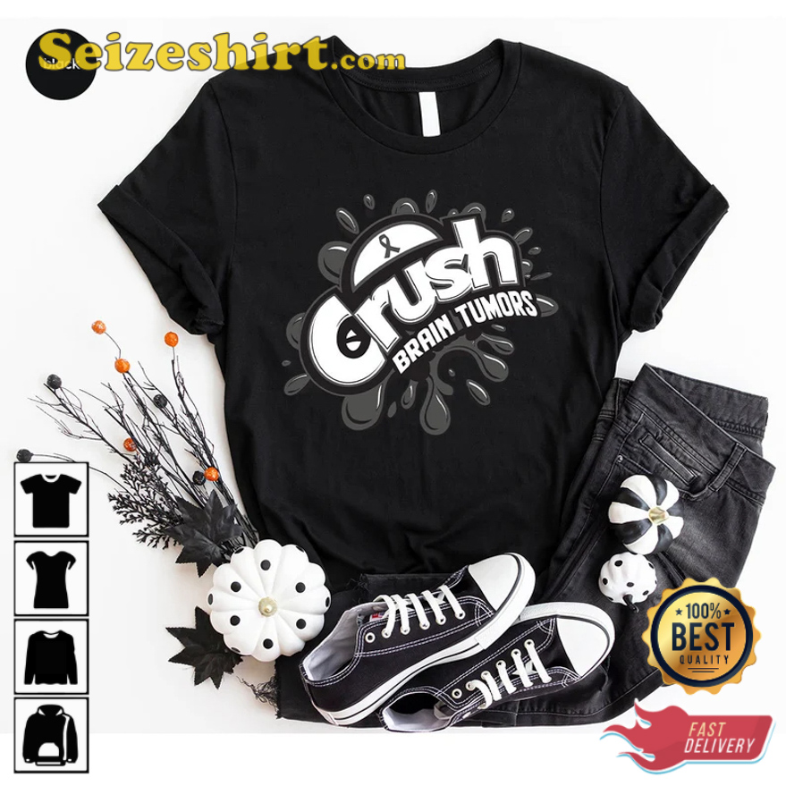 Brain Tumor Crush Graphic T-Shirt Brain Tumor Crush Graphic T-Shirt