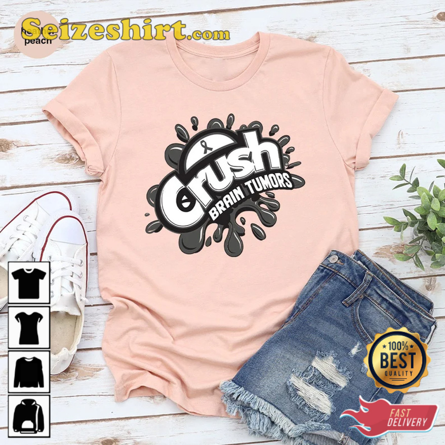 Brain Tumor Crush Graphic T-Shirt Brain Tumor Crush Graphic T-Shirt
