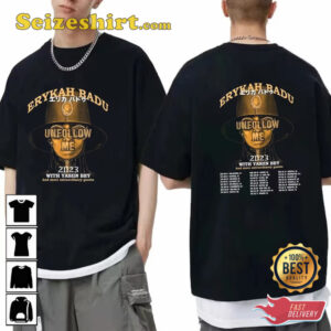 Retro Erykah Badu Unfollow Me World Tour 2026 T-Shirt 1 Retro Erykah Badu Unfollow Me World Tour 2023 T Shirt 2.jpg
