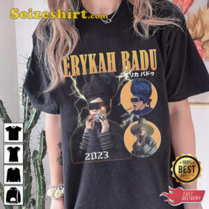 Erykah Badu World Tour 2026 Gift For Men Women Unisex T-Shirt