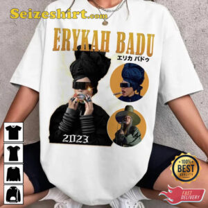 Erykah Badu World Tour 2023 Gift For Men Women Unisex T Shirt 2.jpg