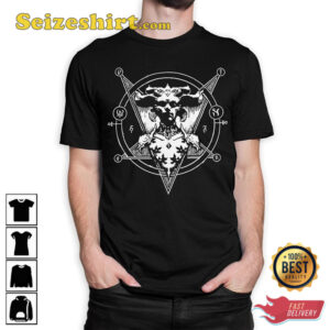 Diablo IV Lilith Pentagram T-Shirt 1 Diablo IV Lilith Pentagram T Shirt 2.jpg