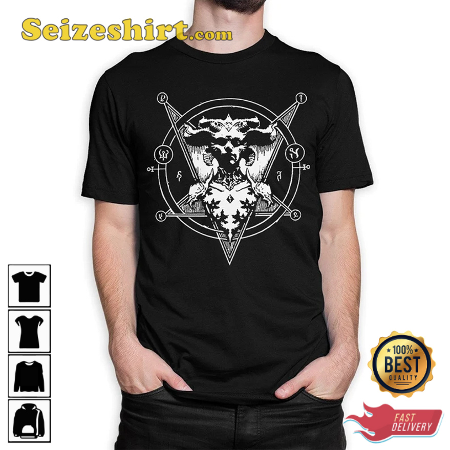 Diablo IV Lilith Pentagram T-Shirt Diablo IV Lilith Pentagram T-Shirt