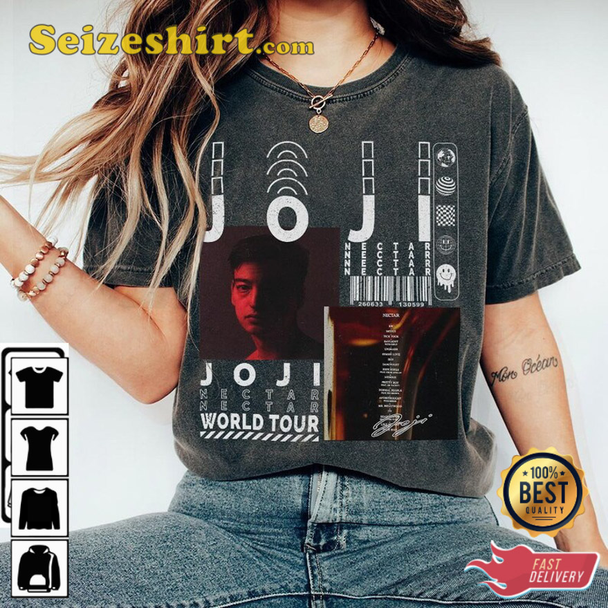 Vintage Joji Tee Album Nectar Pandemonium Tour 2026 T-Shirt Vintage Joji Tee Album Nectar Pandemonium Tour 2026 T-Shirt