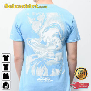 Select Start Avatar The Last Airbender Half Tone Blue T Shirt 2.jpg