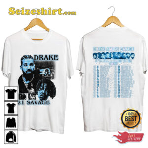 Drake It Is All A Blur Tour 2023 with 21 SAVAGE T shirt 2.jpg