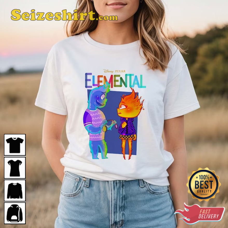 Disney And Pixars Elementa Natural Charmers T-Shirt Disney And Pixars Elementa Natural Charmers T-Shirt