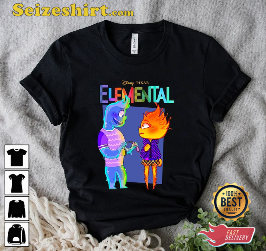 Disney And Pixars Elementa Natural Charmers T-Shirt Disney And Pixars Elementa Natural Charmers T-Shirt