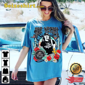 Koe Wetzel Country Music Flower Butterfly T-Shirt
