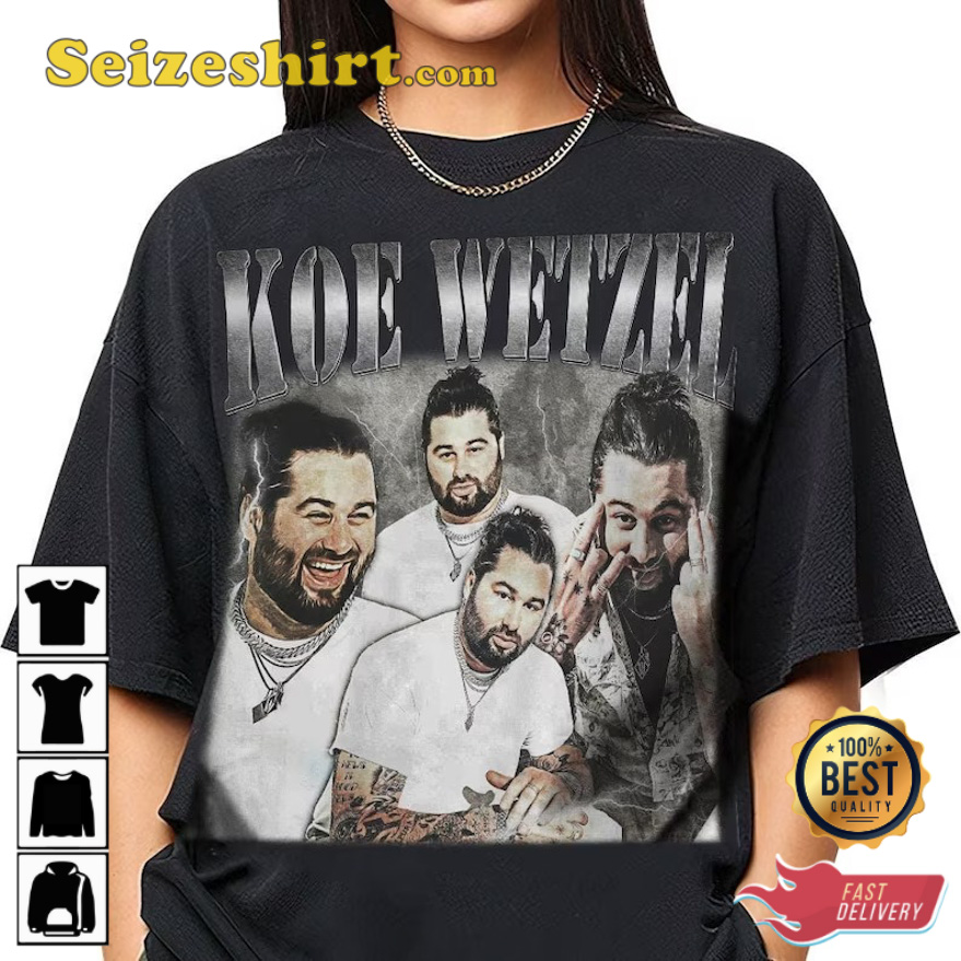 Koe Wetzel Country Music Vingate T-Shirt Koe Wetzel Country Music Vingate T-Shirt