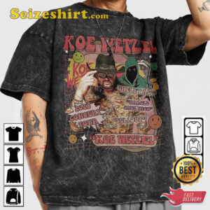 Koe Wetzel 2023 Concert Tour Gift For Fan T Shirt2.jpg