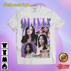 Olivia Rodrigo Sour Good 4U Butterfly T-Shirt 1 Olivia Rodrigo Sour Good 4U Butterfly T Shirt.jpg
