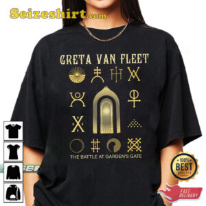 Greta Van Fleet The Battle At Gradens Gate T Shirt2.jpg