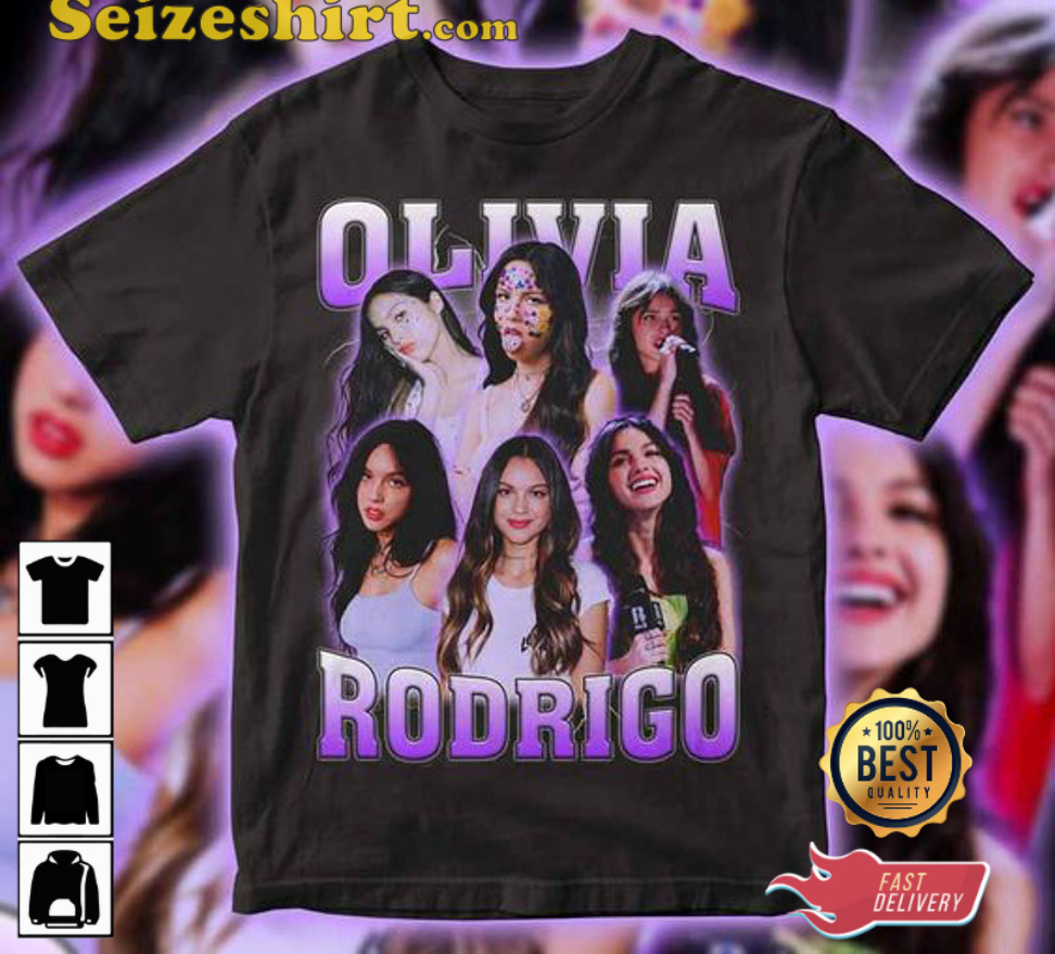 Olivia Rodrigo New Song Vampire Fashion T-Shirt Olivia Rodrigo New Song Vampire Fashion T-Shirt