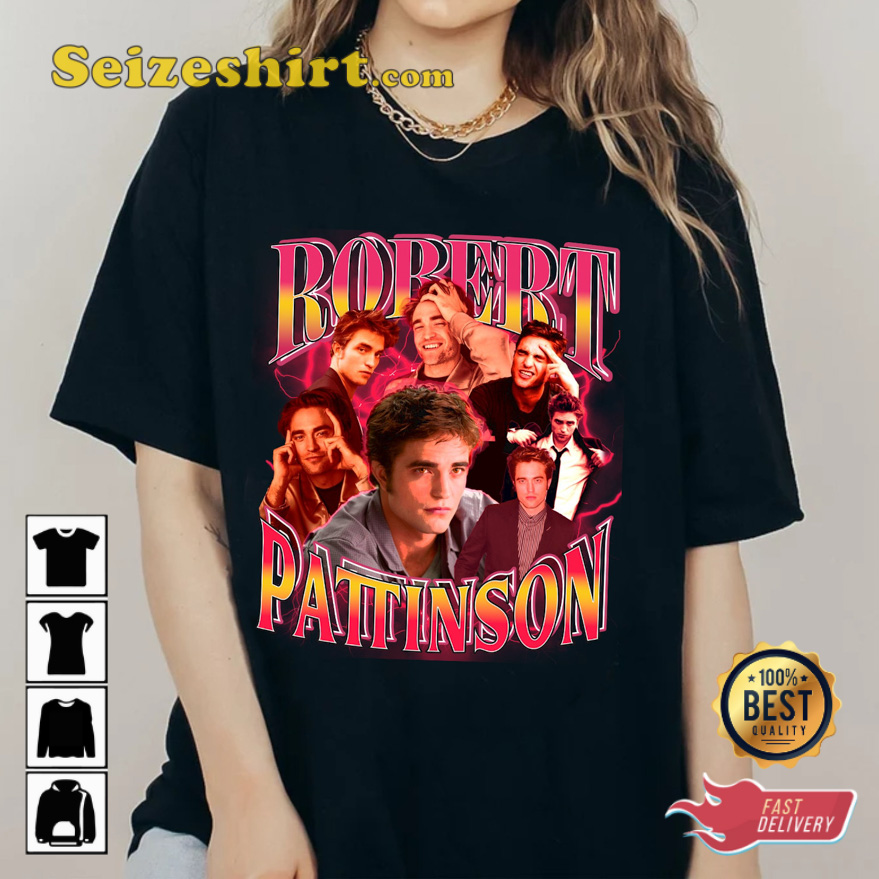 Robert Pattinson Edward Cullen Twilight Movie T-Shirt Robert Pattinson Edward Cullen Twilight Movie T-Shirt
