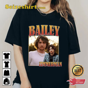 Bailey Zimmerman Tour Country Music Vintage T shirt 1.jpg