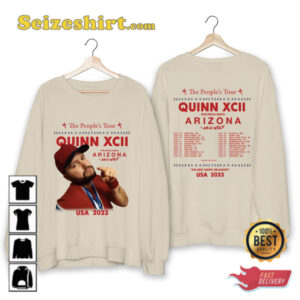 Quinn XCII Plans The Peoples Tour 2023 Fan Gift Double Side T shirt 2.jpg