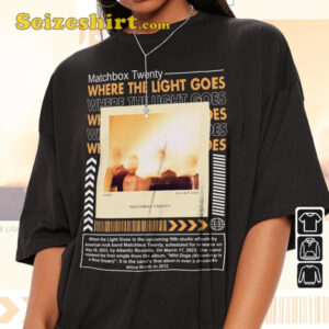 Matchbox Twenty Where The Light Goes Album Unisex T shirt 1.jpg