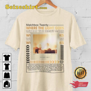 Matchbox Twenty Where The Light Goes Album Unisex T shirt 3.jpg