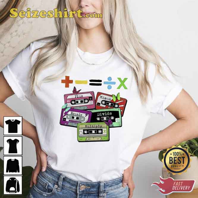 Ed Sheeran The Mathematics +–=÷x Tour 2026 T-Shirt Ed Sheeran The Mathematics +–=÷x Tour 2026 T-Shirt