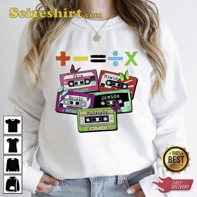 Ed Sheeran The Mathematics +–=÷x Tour 2026 T-Shirt Ed Sheeran The Mathematics +–=÷x Tour 2026 T-Shirt