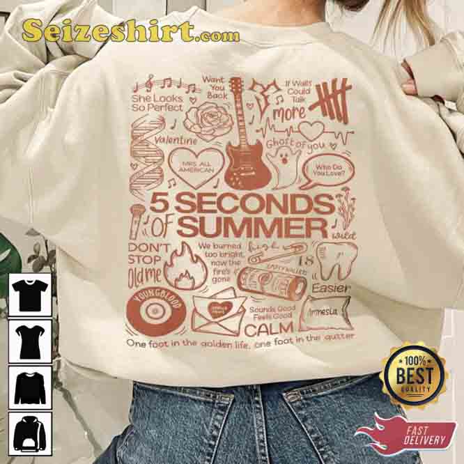 5 Seconds Of Summer She Looks so Perfect Shirt 5 Seconds Of Summer She Looks so Perfect Shirt