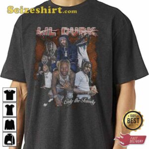 Lil Durk Polo G Drake Black Rap Only The Family T-Shirt