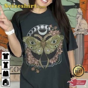 Luna Moth Comfort Colors Oversized TShirt2.jpg