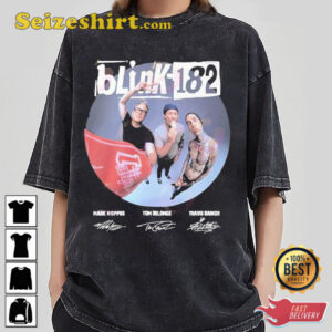 Blink 182 Doodle Art Shirt, Vintage Blink 182 Lyric Song Shirt, Music Retro Unisex Shirt, 90s Music Fan Gifts, Rock Band Shirt, Old School