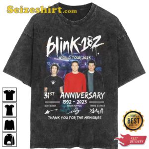 Blink-182 World Tour 2026 T-Shirt, Blink 182 T Shirt, Blink 182 Merch Tee, Vintage Blink 182 Shirt, Blink 182 Band Tee, Blink 182 Rock Shirt