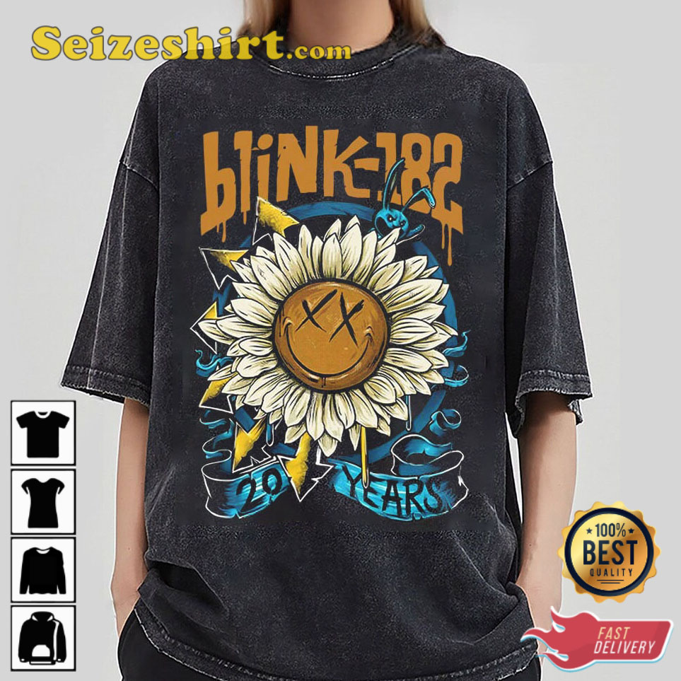 Blink182 The World Tour 2026 T-shirt, Blink Smile 182 Shirt, Blink 182 Lyric Album Song, Blink 182 Merch, Music Tour Tee, Arrow Smiley Unisex Blink182 The World Tour 2026 T-shirt, Blink Smile 182 Shirt, Blink 182 Lyric Album Song, Blink 182 Merch, Music Tour Tee, Arrow Smiley Unisex