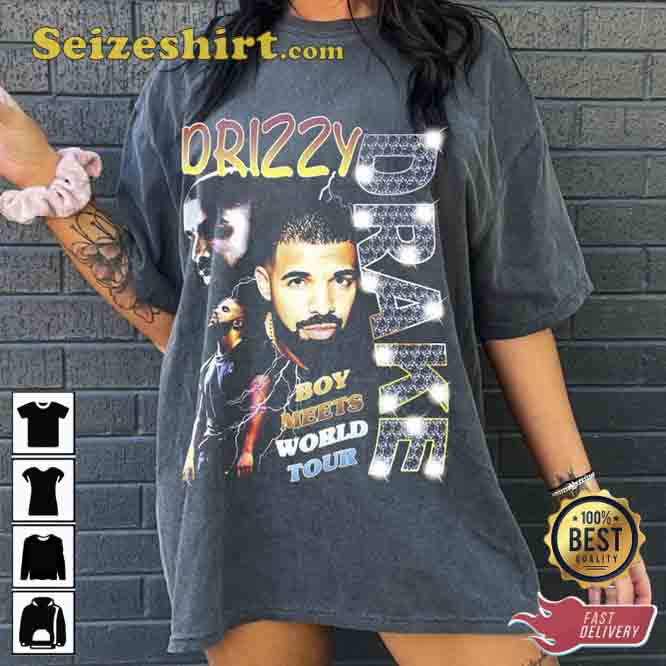 Drizzy Drake Boy Meets World Tour 2026 Crewneck Shirt Drizzy Drake Boy Meets World Tour 2026 Crewneck Shirt
