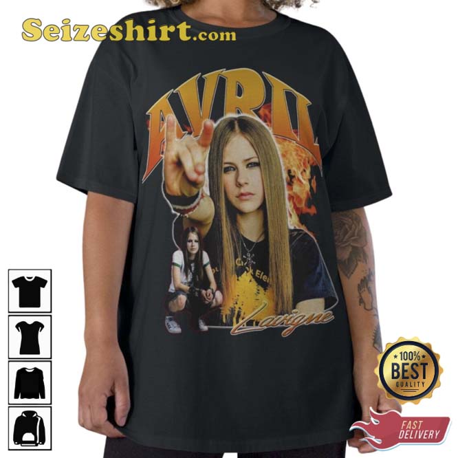 Vintage Avril Lavigne My Happy Ending Under My Skin T-shirt Vintage Avril Lavigne My Happy Ending Under My Skin T-shirt