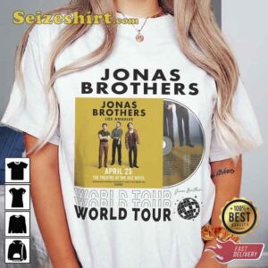 Vintage Jonas Brothers 5 Nights On Broadway Tour 2026 T-Shirt