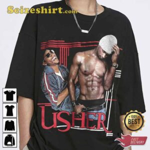 Usher Talk 2026 Las Vegas Residency Tee Shirt