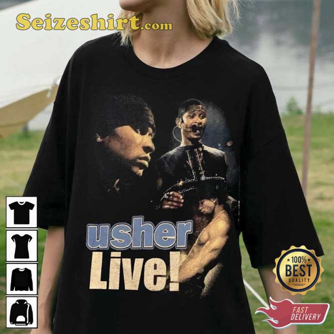 Vintage 2004 Usher The Truth Tour Unisex Shirt Vintage 2004 Usher The Truth Tour Unisex Shirt