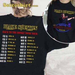 Blake Shelton Back to the Honky Tonk Tour 2026 Gainbridge Fieldhouse T-Shirt 1 Blake Shelton Back to the Honky Tonk Tour 2023 T Shirt2.jpg