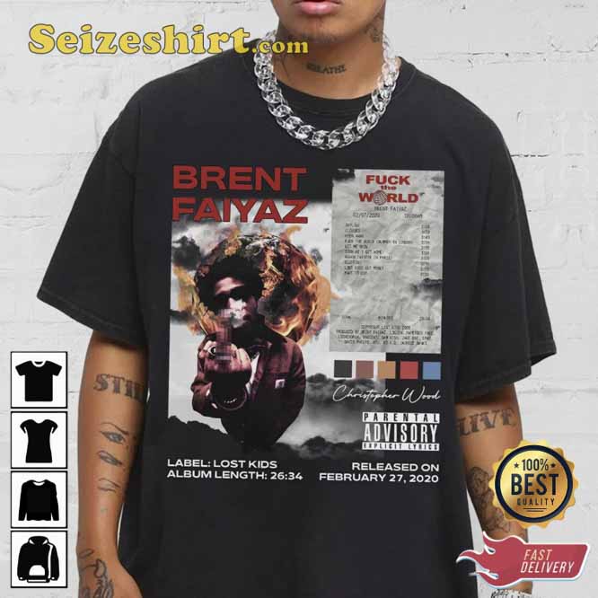Brent Faiyaz Fuck The World Summer In London Shirt Brent Faiyaz Fuck The World Summer In London Shirt