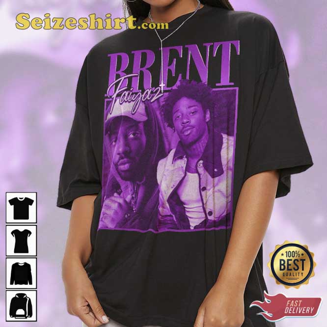 Brent Faiyaz R&B Singer Wasting Time Wasteland T-Shirt Brent Faiyaz R&B Singer Wasting Time Wasteland T-Shirt