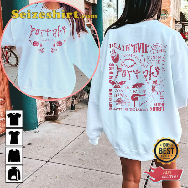 Portals Tour Melanie Martinez Alter Ego Pink Alien Character Fan Gift Shirt Portals Tour Melanie Martinez Alter Ego Pink Alien Character Fan Gift Shirt