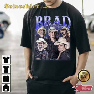 Brad Paisley Country Music Whiskey Lullaby T-Shirt 1 Brad Paisley Inspired Country Music Vintage 90s Shirt2.jpg