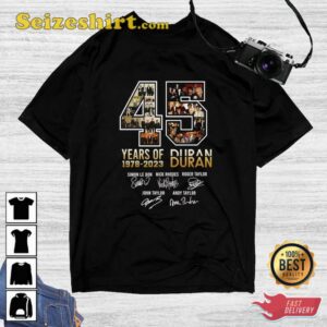 The Future Past North American 45 Years Duran Duran Tour 2026 Shirt