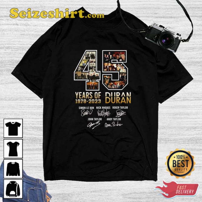 The Future Past North American 45 Years Duran Duran Tour 2026 Shirt The Future Past North American 45 Years Duran Duran Tour 2026 Shirt