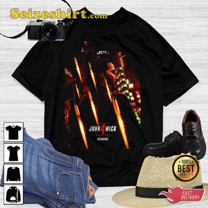 Chapter 4 John Wick Keanu Reeves Unisex Gift For Fan T-shirt Chapter 4 John Wick Keanu Reeves Unisex Gift For Fan T-shirt