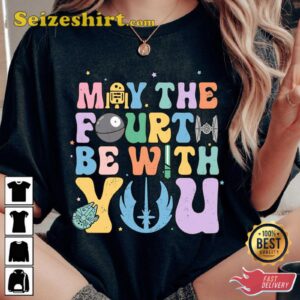 Retro Star Wars May The Fourth Be With You Shirt Star Wars.jpg