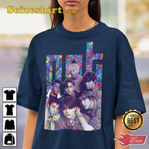 NCT Kpop Rainbow Monogram Dream Tour 2023 NCTzen Na Jaemin Korean Music Shirt3.jpg
