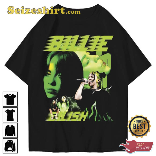 Billie Eilish Bad Guy Happier Than Ever Music Fan Unisex Shirt Billie Eilish Bad Guy Happier Than Ever Music Fan Unisex Shirt