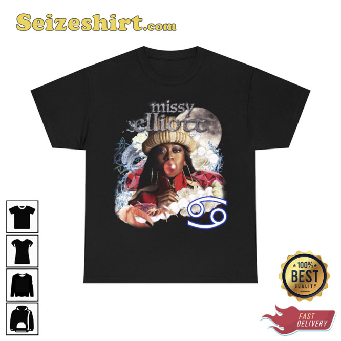 Missy Elliott Rapper Producer Songwriter Unisex T Shirt For Fans Missy Elliott Rapper Producer Songwriter Unisex T Shirt For Fans