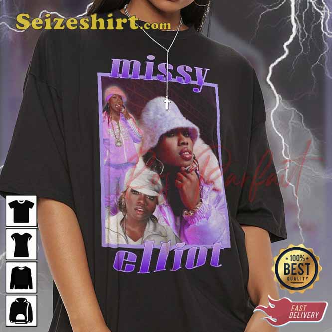 Missy Elliot RATATA Hip Hop Rap Fans Unisex T-Shirt Missy Elliot RATATA Hip Hop Rap Fans Unisex T-Shirt